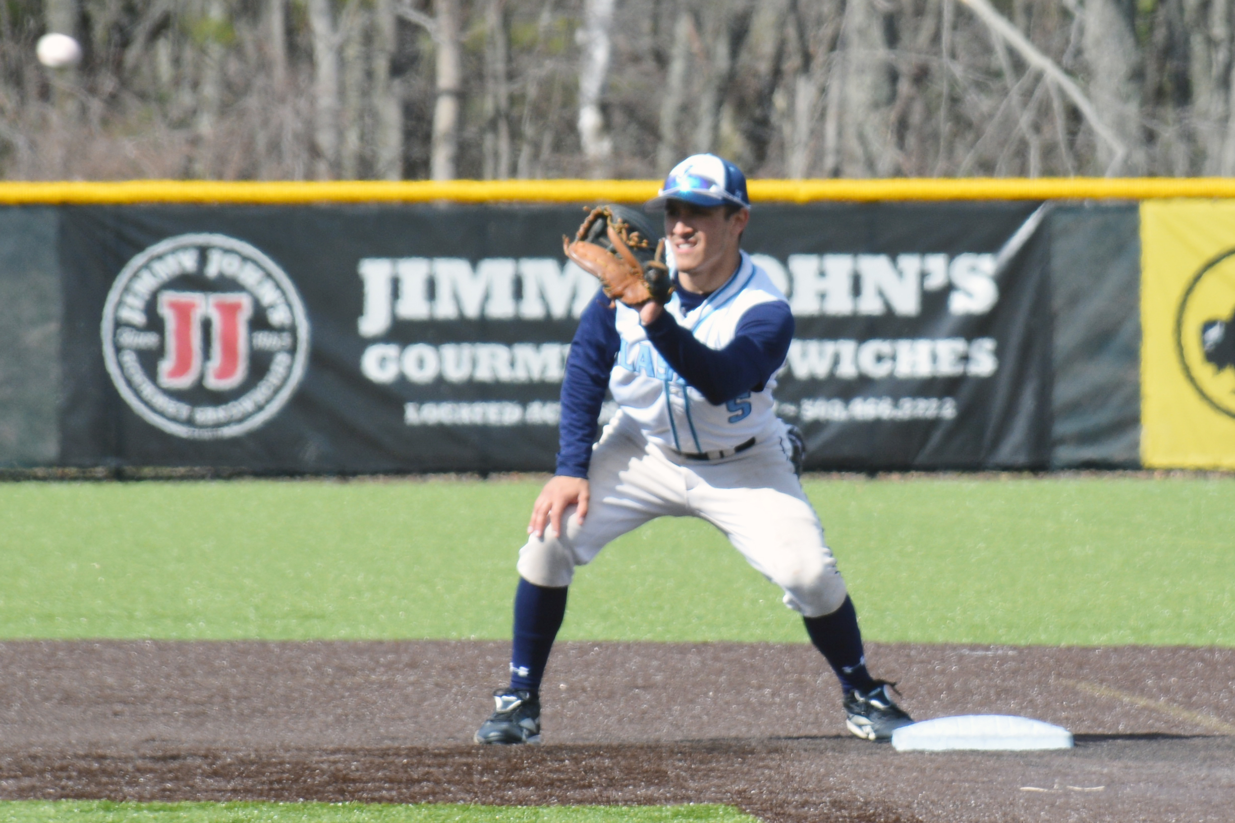Handzel leads Lasell Baseball to GNAC split with Saint Joseph’s (Maine)