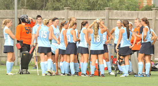 Field Hockey Clipped 4-3 on Late Overtime Goal by Wheaton