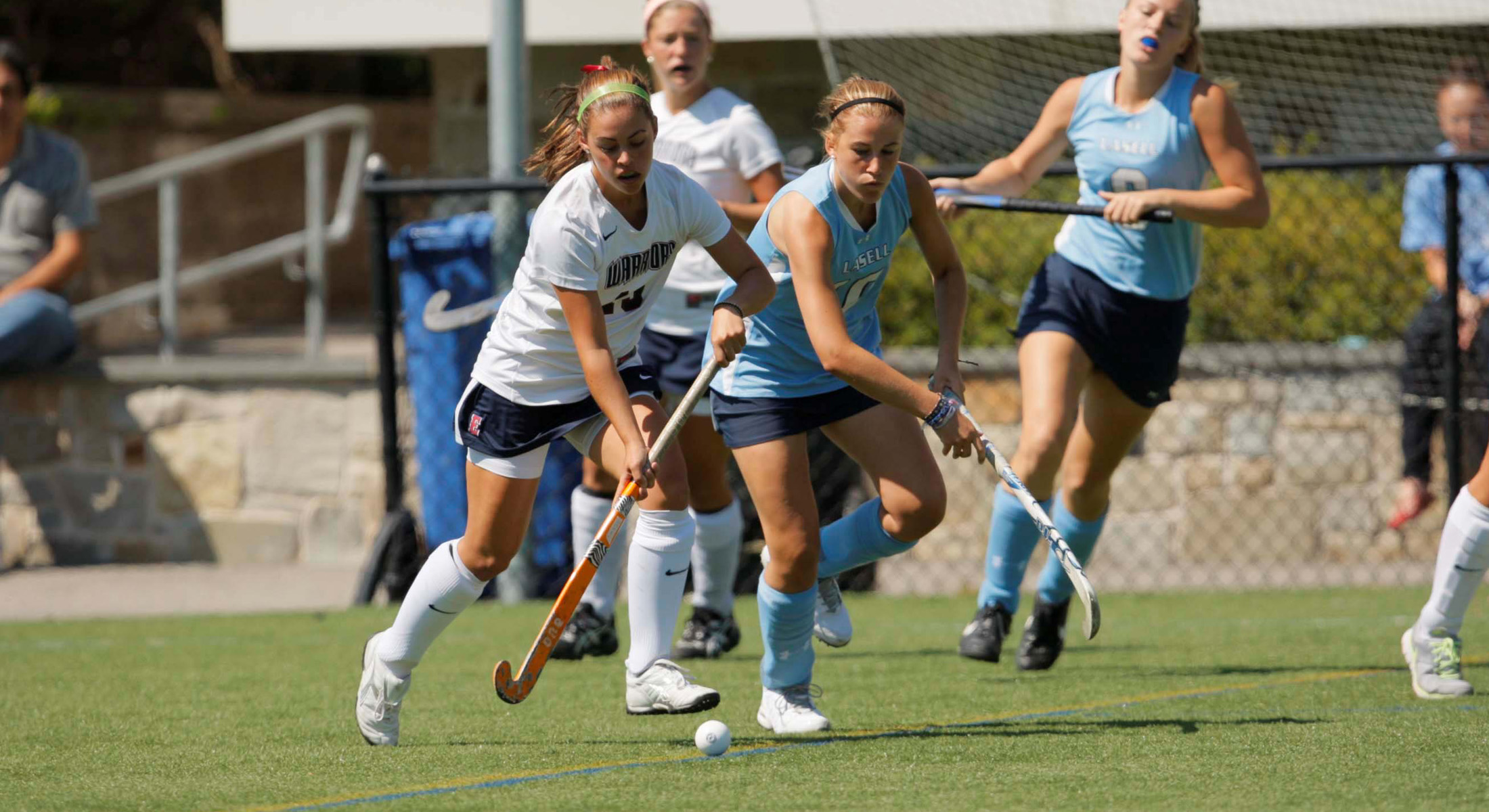 Field Hockey Wins 10th of the Year with 3-0 Defeat of Rivier