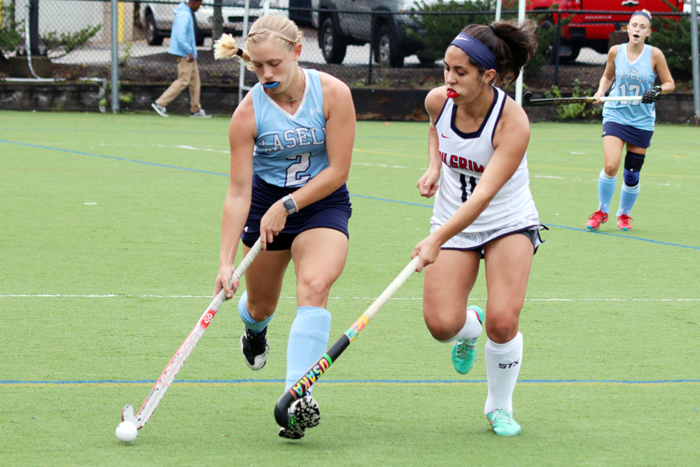 Taylor’s hat trick leads Lasell Field Hockey past New England College