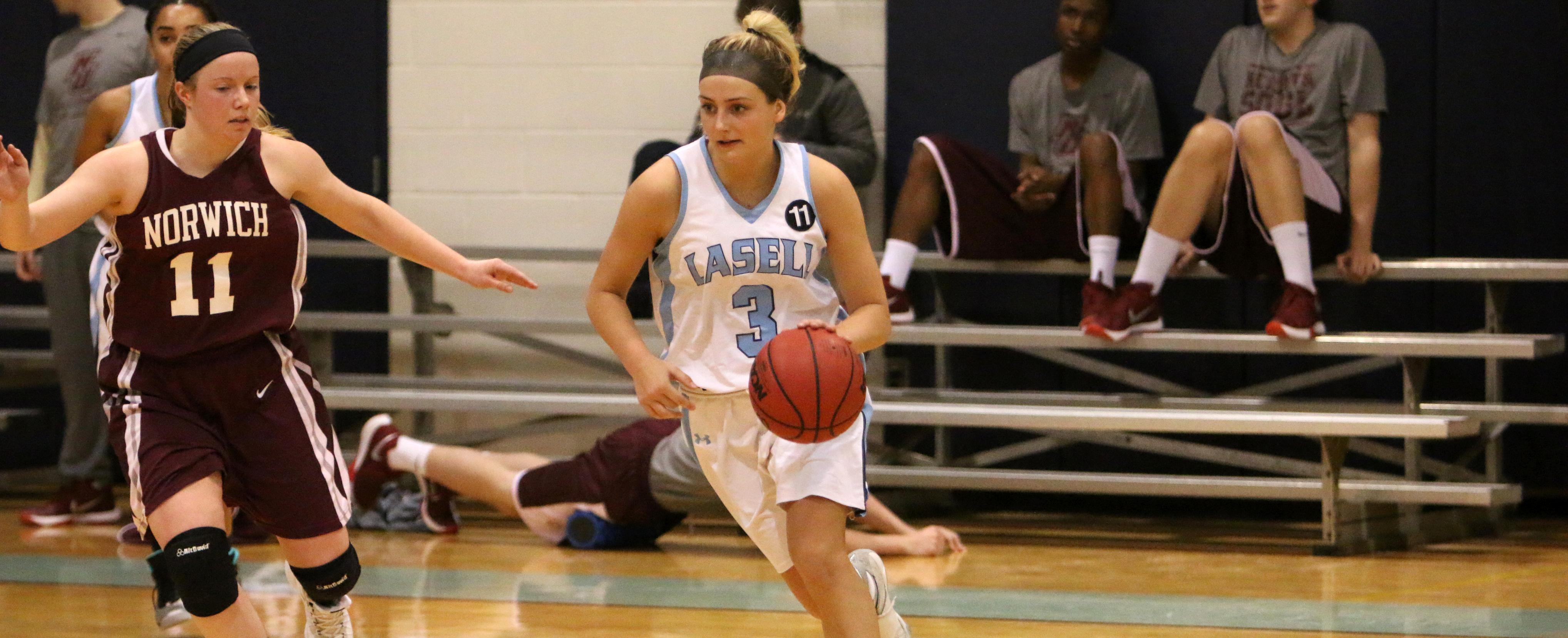 Women’s Basketball Outlasts Cadets 74-72