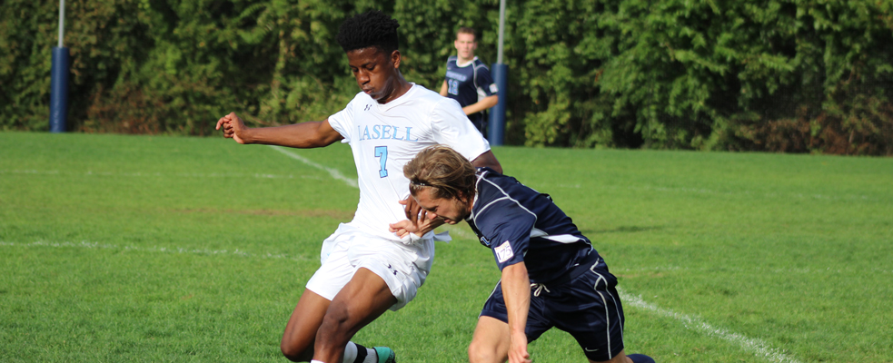 Men's Soccer Powers to First Win, 12-1, at Wheelock