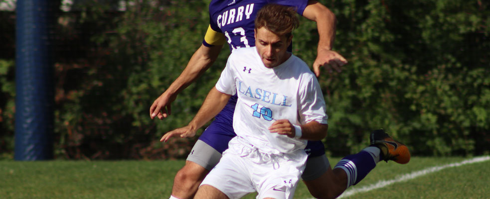 Set Plays Plague Lasers; Curry Downs Men's Soccer 6-1