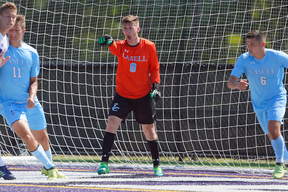 Lasell Men’s Soccer blanked by Colby-Sawyer