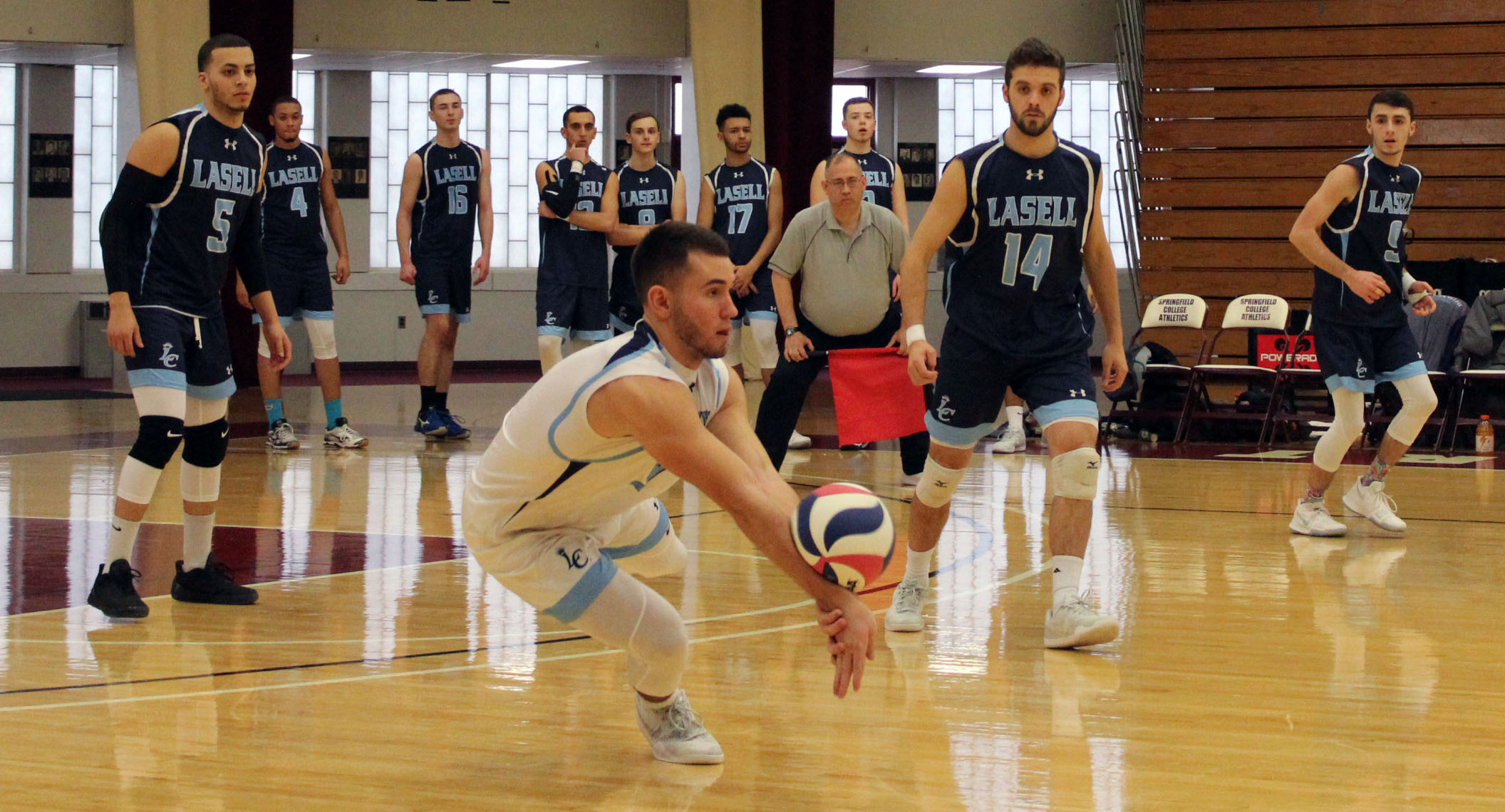 Lasell Men’s Volleyball falls to Endicott