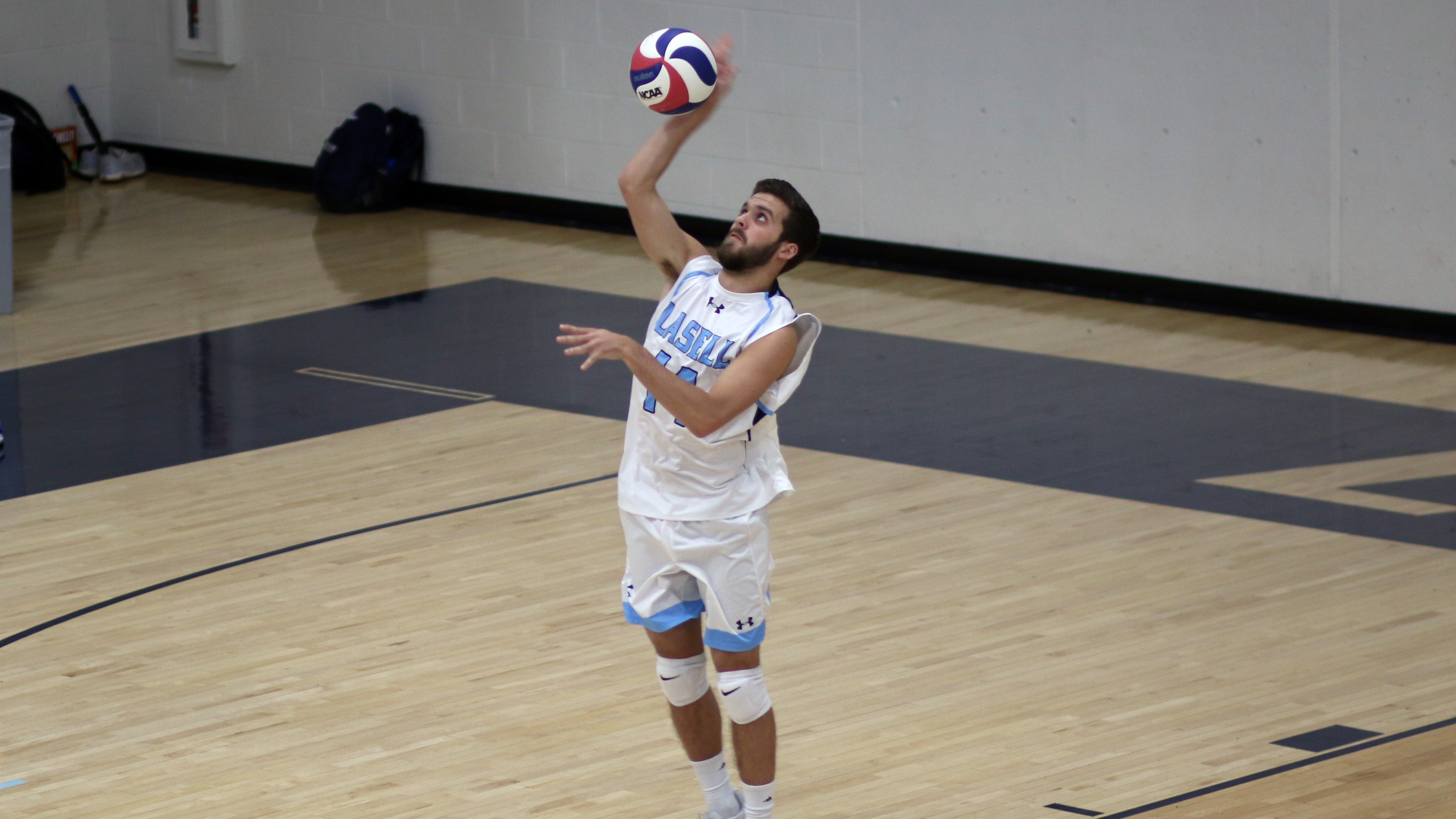 Lasell Men’s Volleyball falls in three sets at Emerson