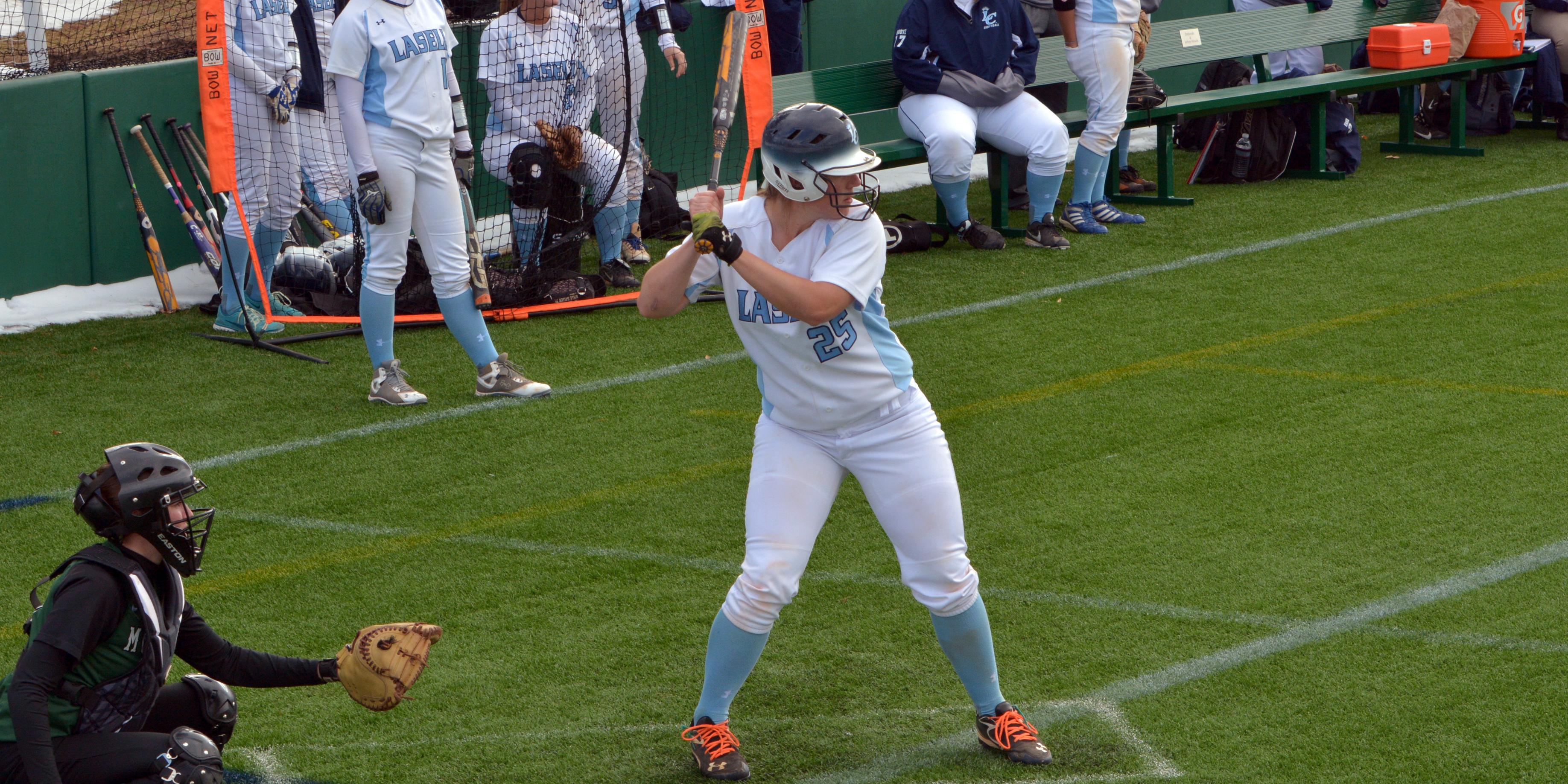 Softball Sweeps Mount Ida in GNAC Doubleheader