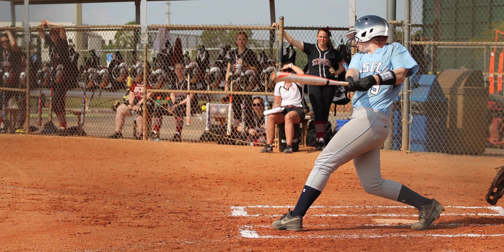 Softball Drops Two to Suffolk in GNAC Doubleheader