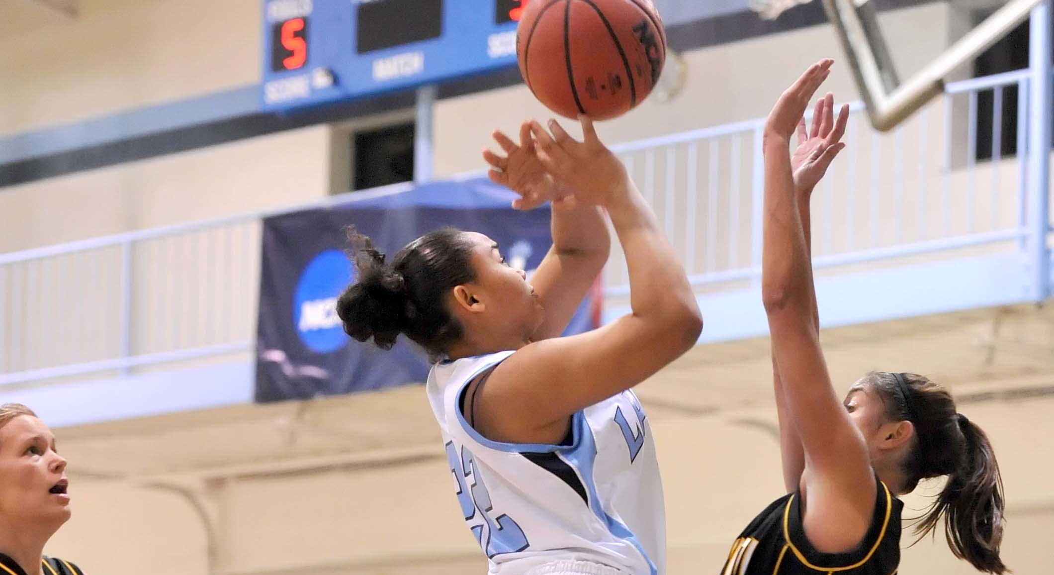 Lasell Holds Off Pine Manor in Women's Hoops Action