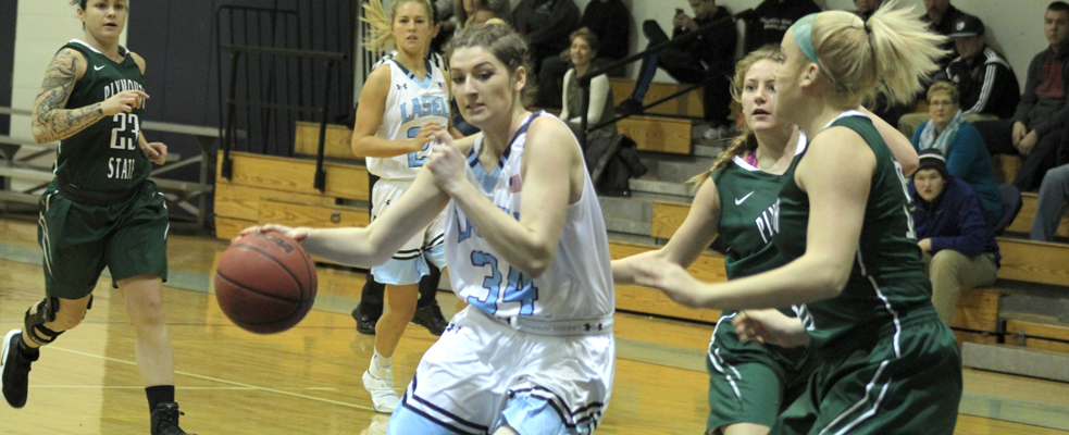 Lasers Hold on for 49-47 Non-Conference Win vs. Plymouth State