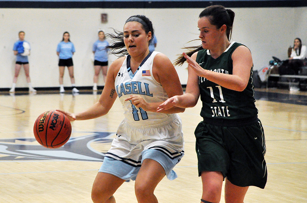 Lasell Women’s Basketball hands Plymouth State first loss of season