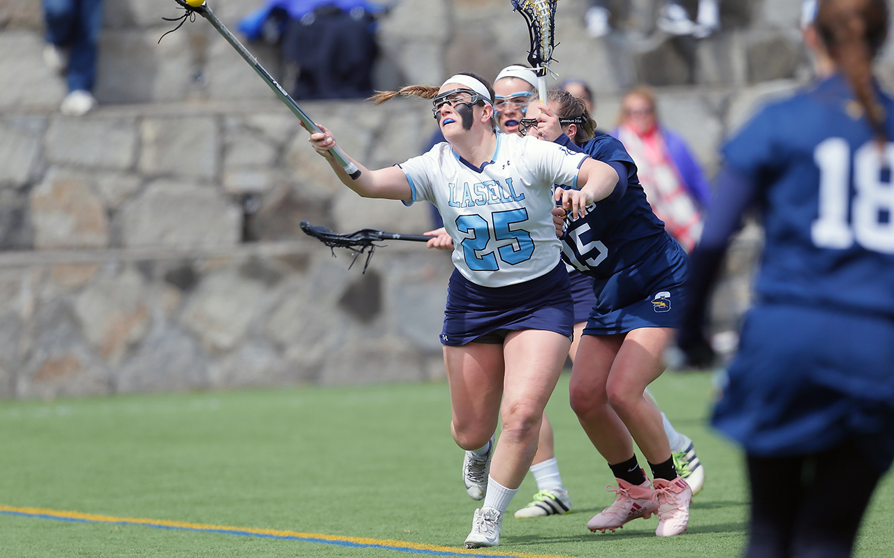 Lasell Women's Lacrosse downs Saint Joe’s (Maine) in regular season finale