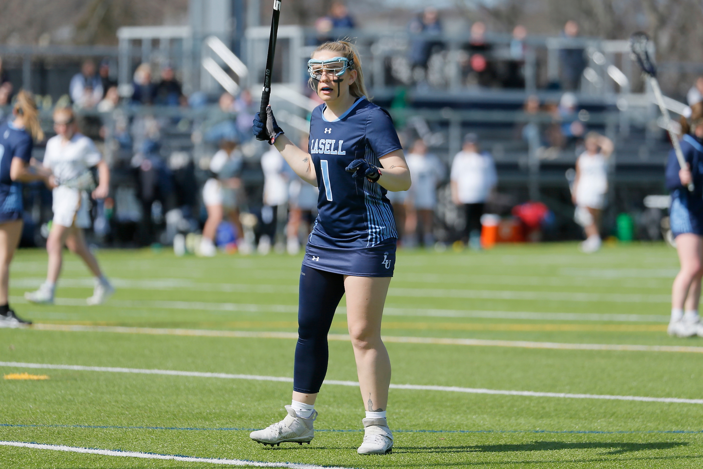 WLax: Lasers Falter on Road at Monks