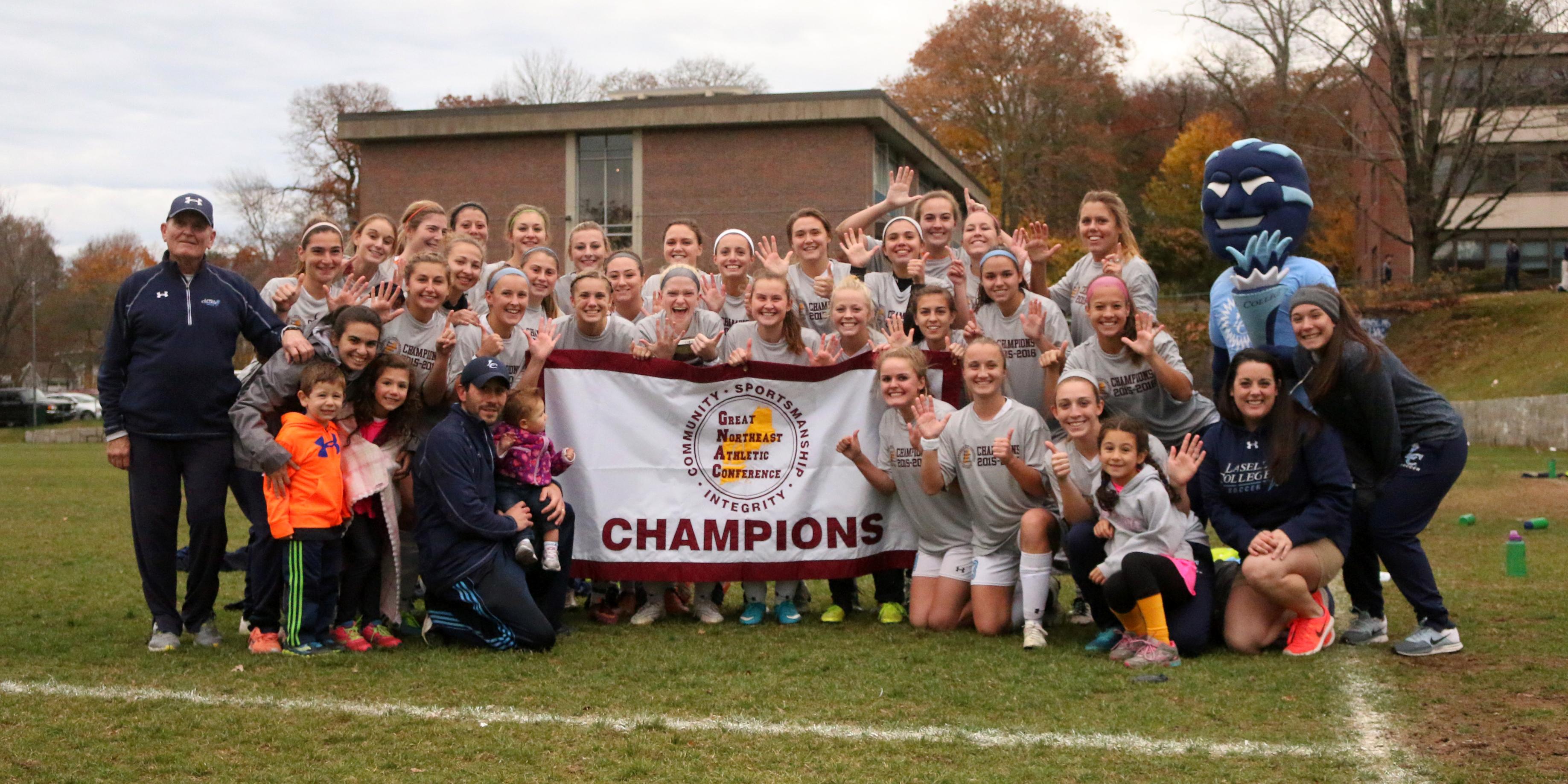 The Dynasty Continues; Women's Soccer Claims Sixth GNAC Title After PK Shootout with Emmanuel