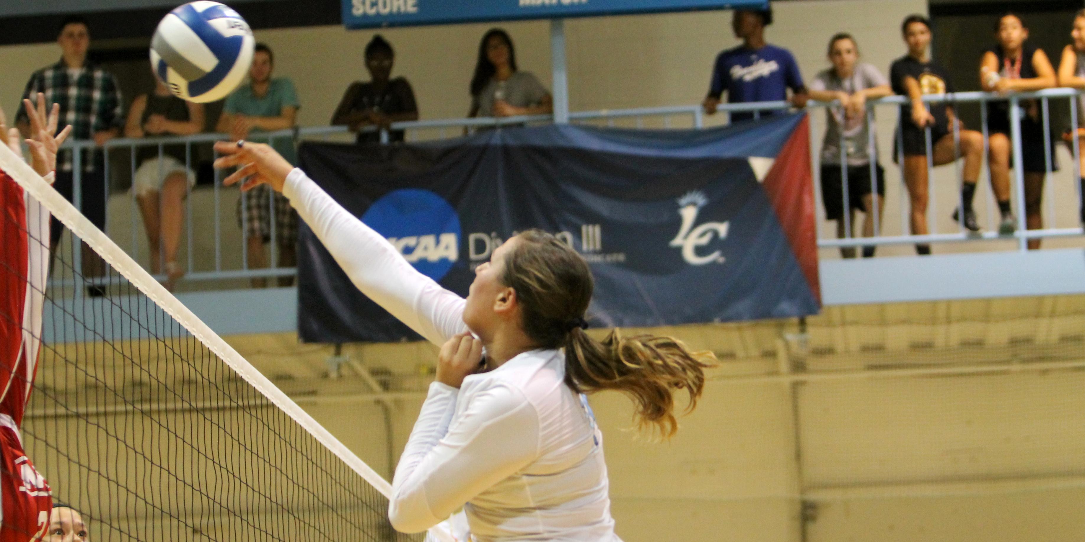Emerson Outlasts Women's Volleyball 3-1