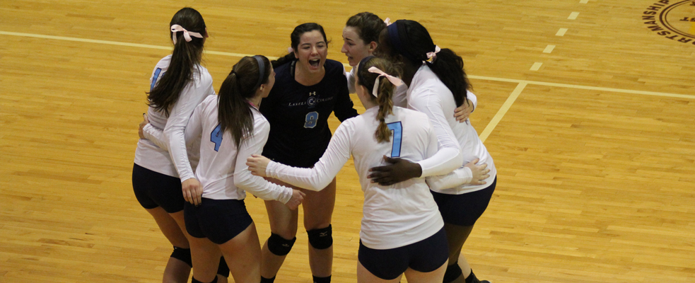 Women's Volleyball Downs Colby-Sawyer in Five Sets