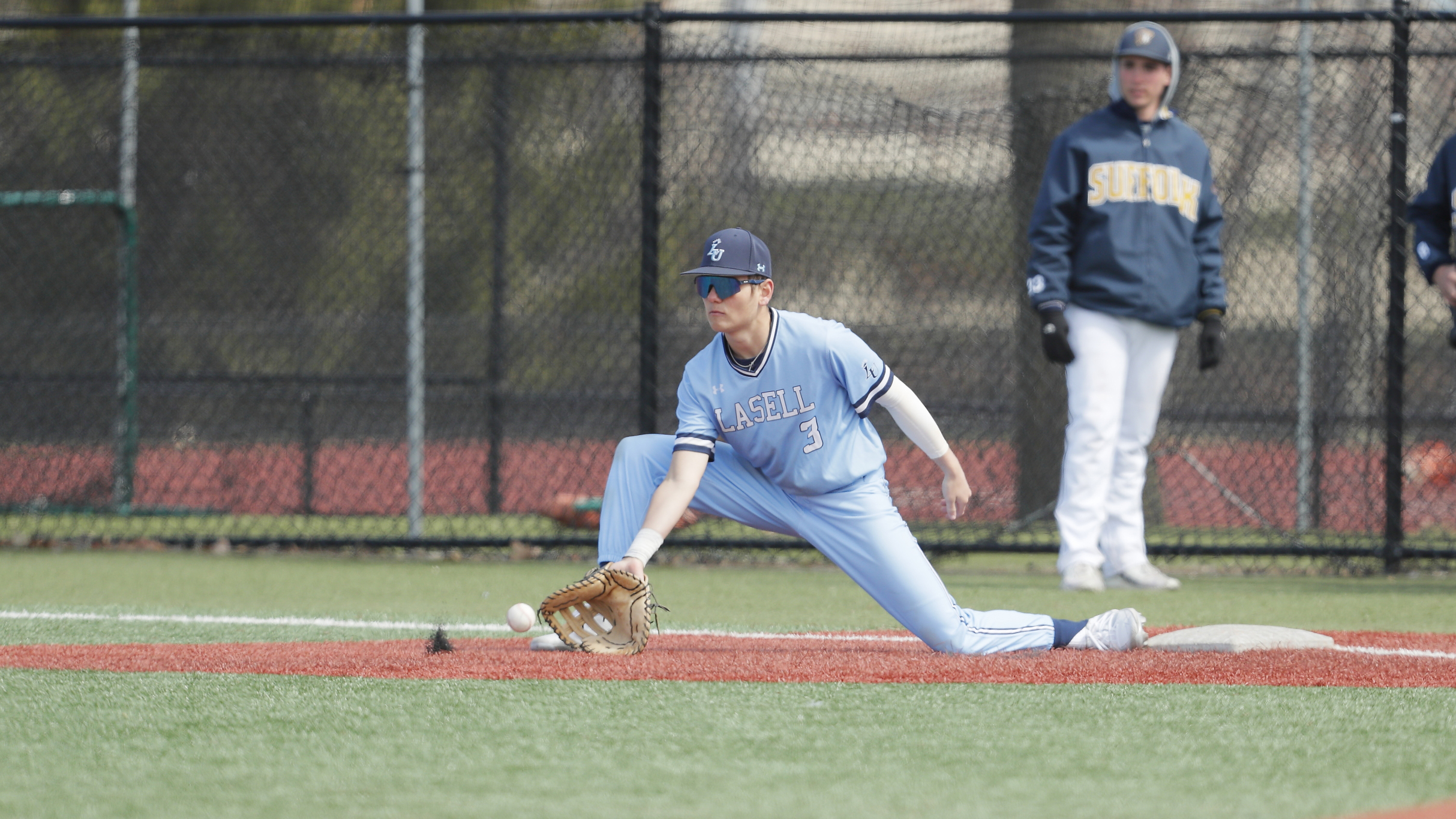 Baseball: Lasers take early lead but fall to second-ranked Warriors