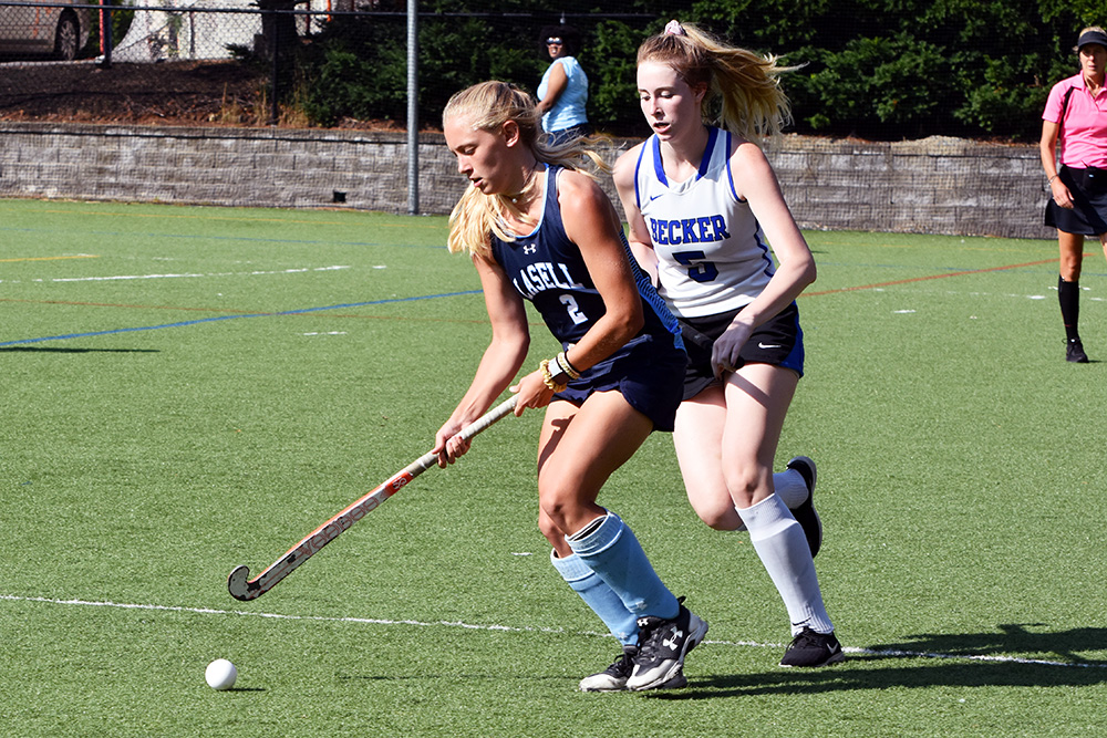 FH: Lasell edges Becker in OT; Maxim scores game-winner for Lasers