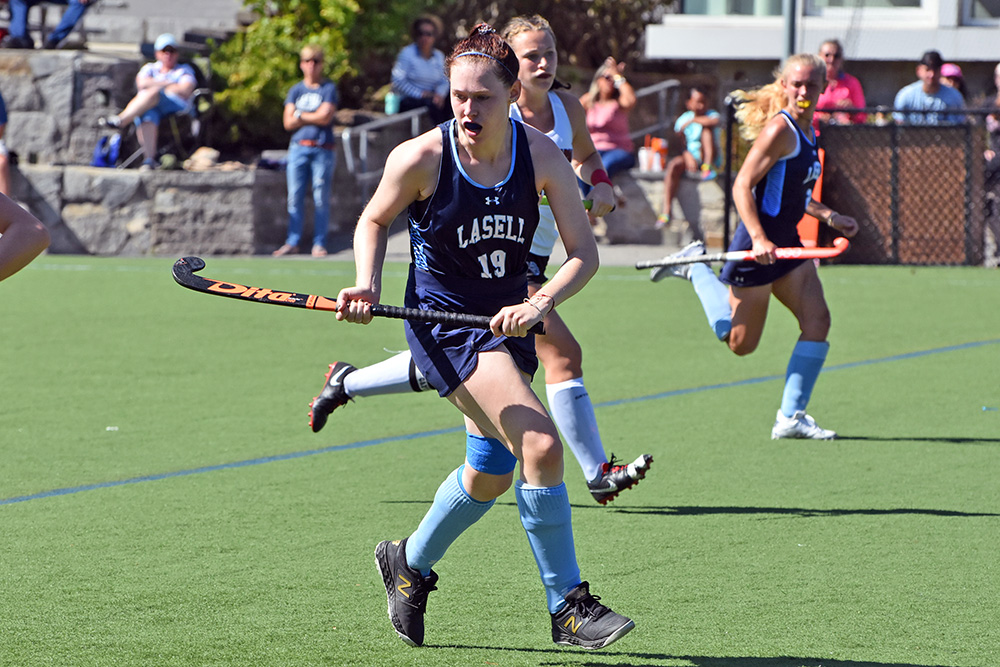 FH: Lasell defeats Anna Maria in Double-Overtime 2-1; Taylor scores game-winner