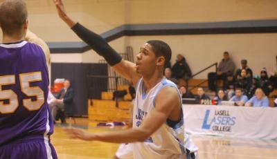 Lasers Drop Home Opener to Nichols College, 94-83