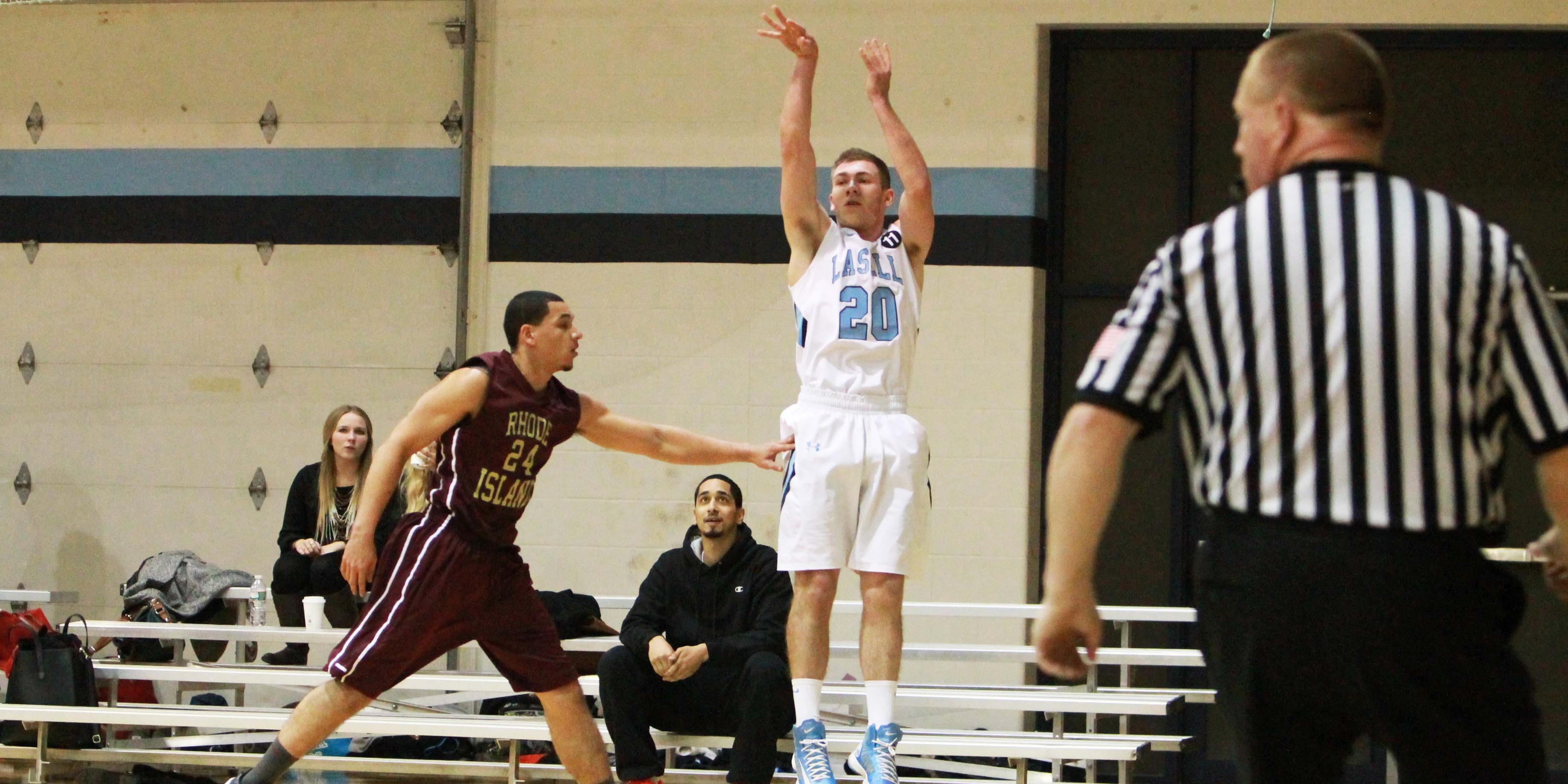 Lasers Clinch Men's Basketball GNAC Victory Over Suffolk University 73-63