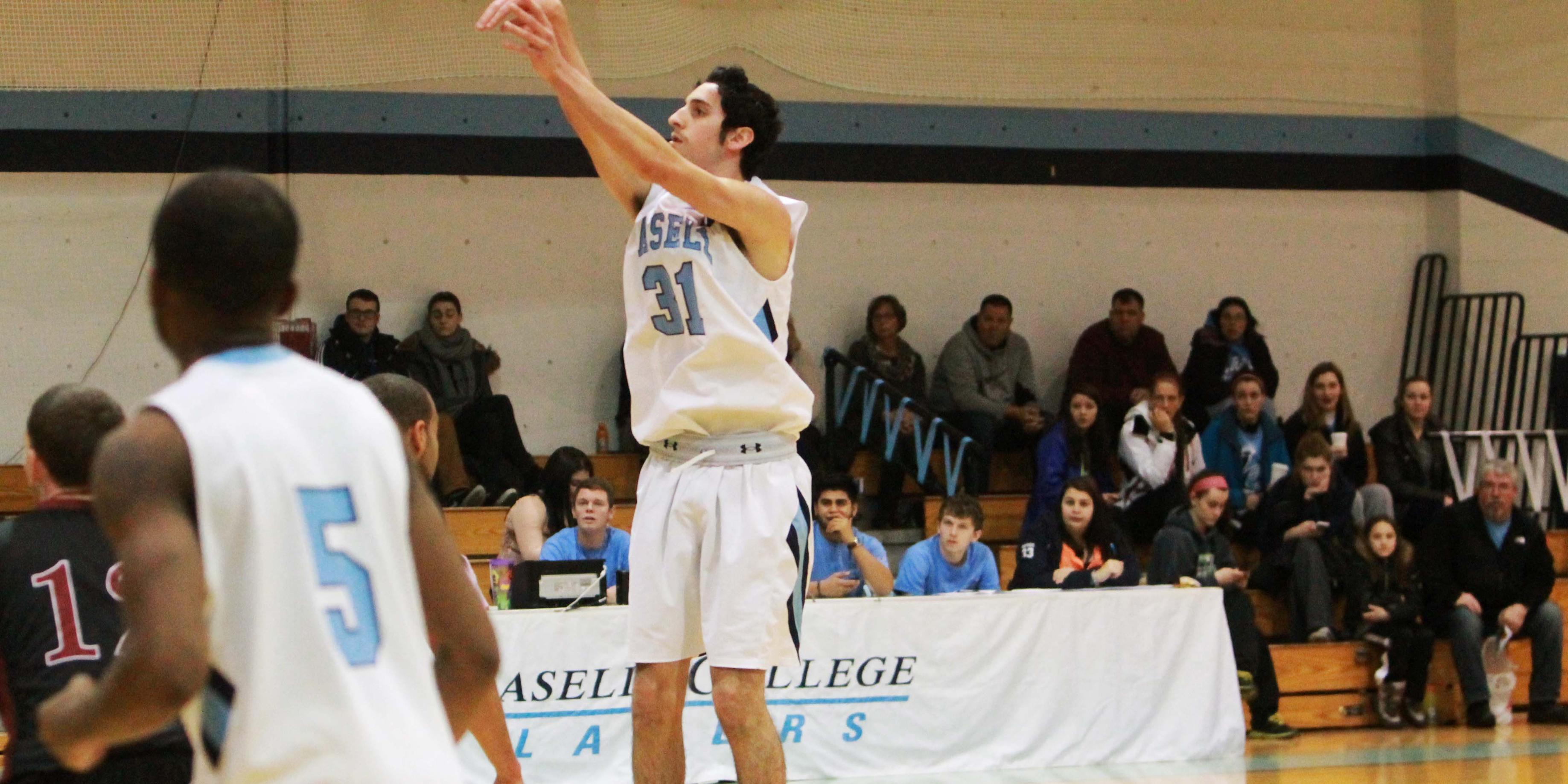 Men's Basketball Shoots Past Rams in 83-76 GNAC Victory
