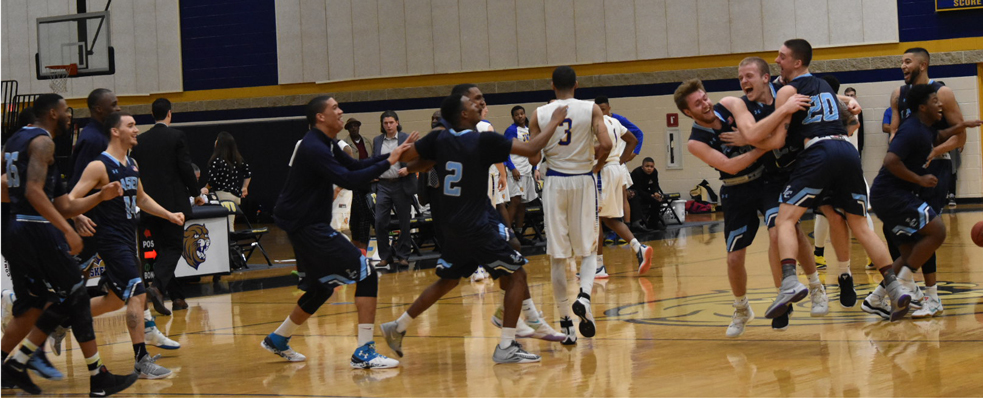 Men's Basketball Stuns Johnson & Wales; Punches Ticket to GNAC Championship
