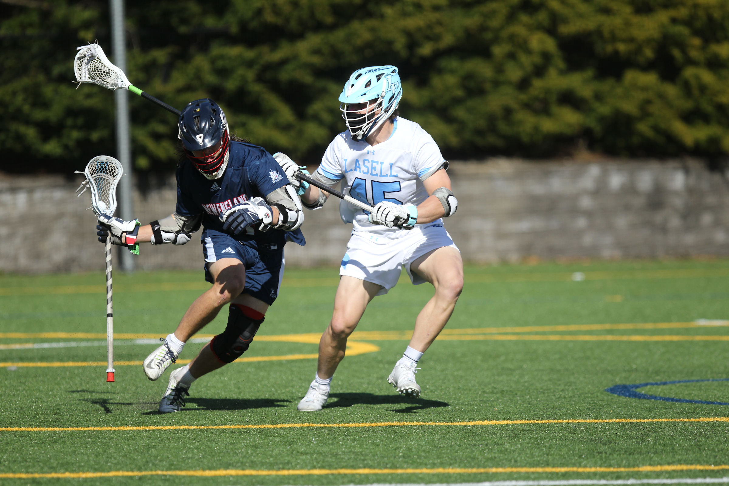MLax: Leonard Ties School Record as Lasers Open Conference Play With a Win