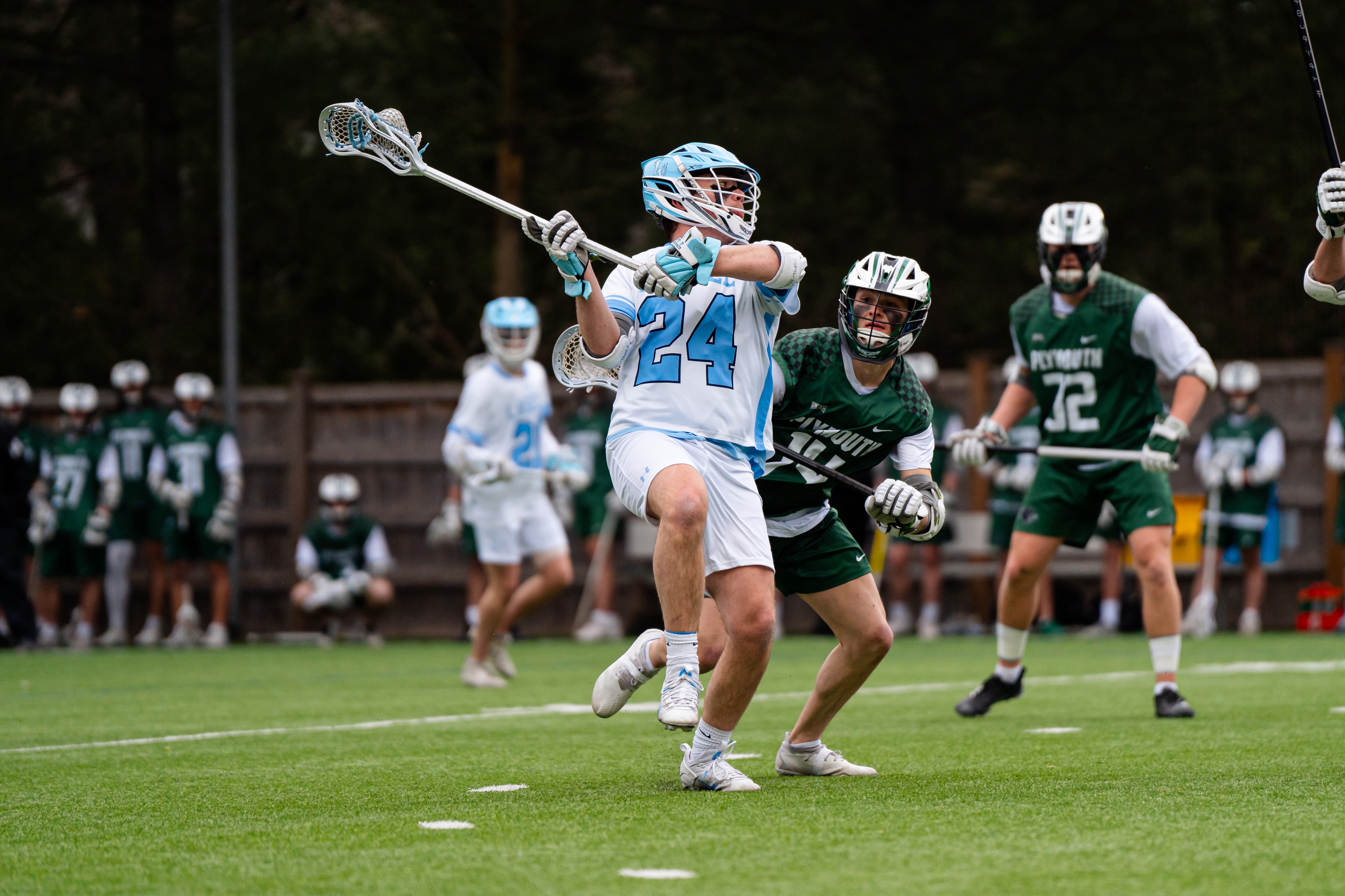 MLax: Lasers Head to Semi-Finals with 15-6 Win Over Norwich