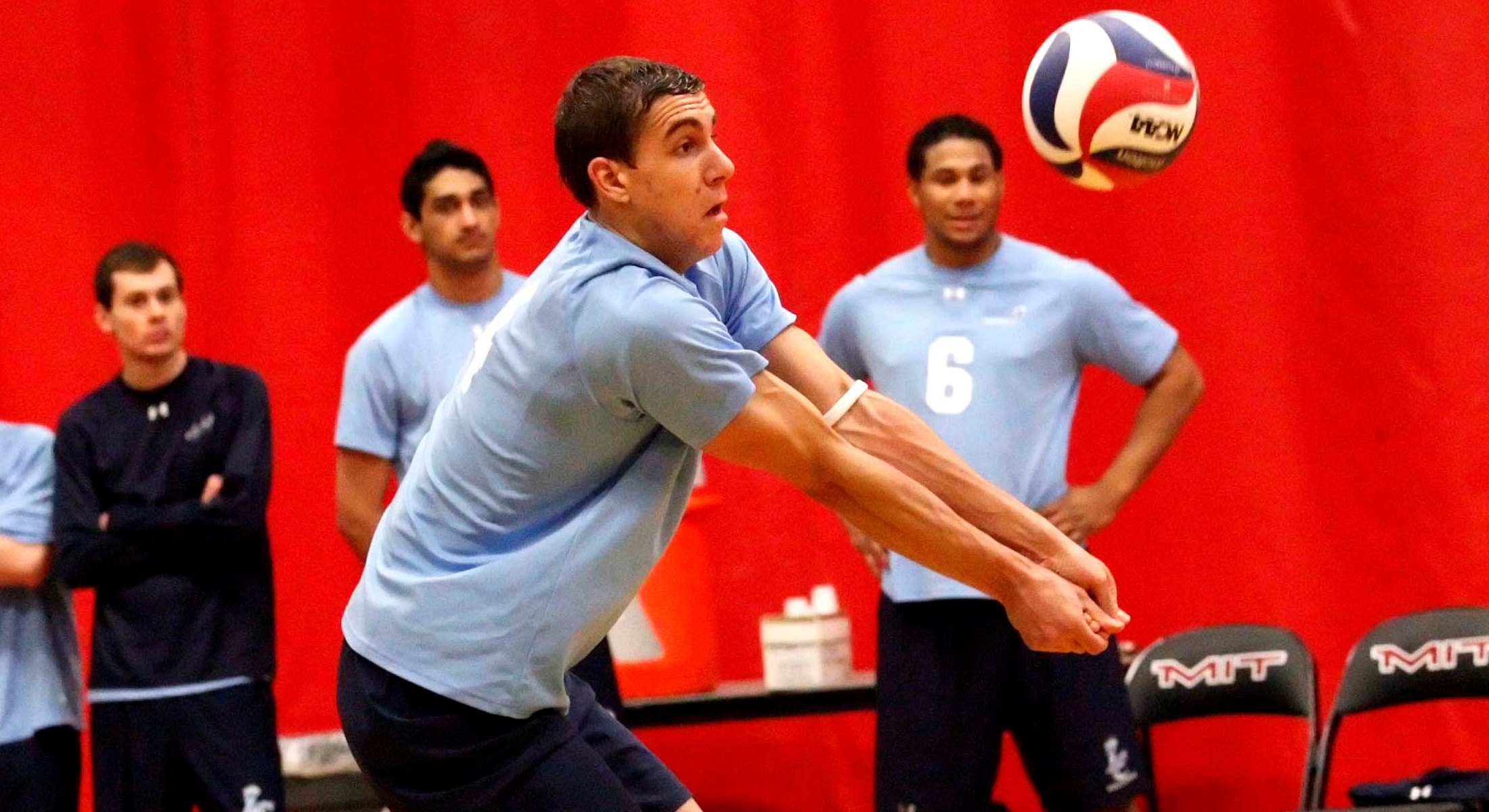 Men's Volleyball Nipped in GNAC Quarterfinals