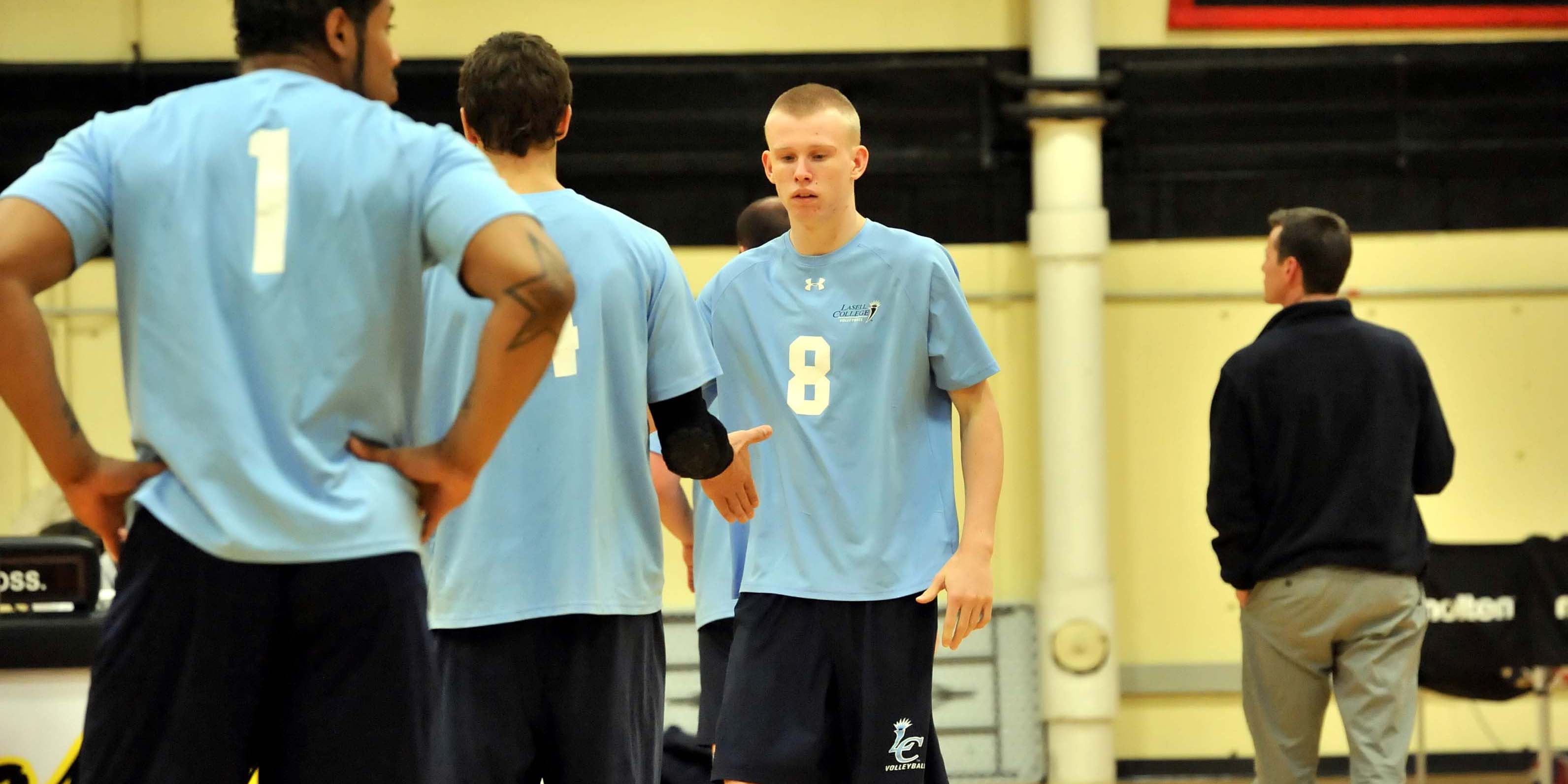 Leopards Hand Men's Volleyball First Loss 3-0