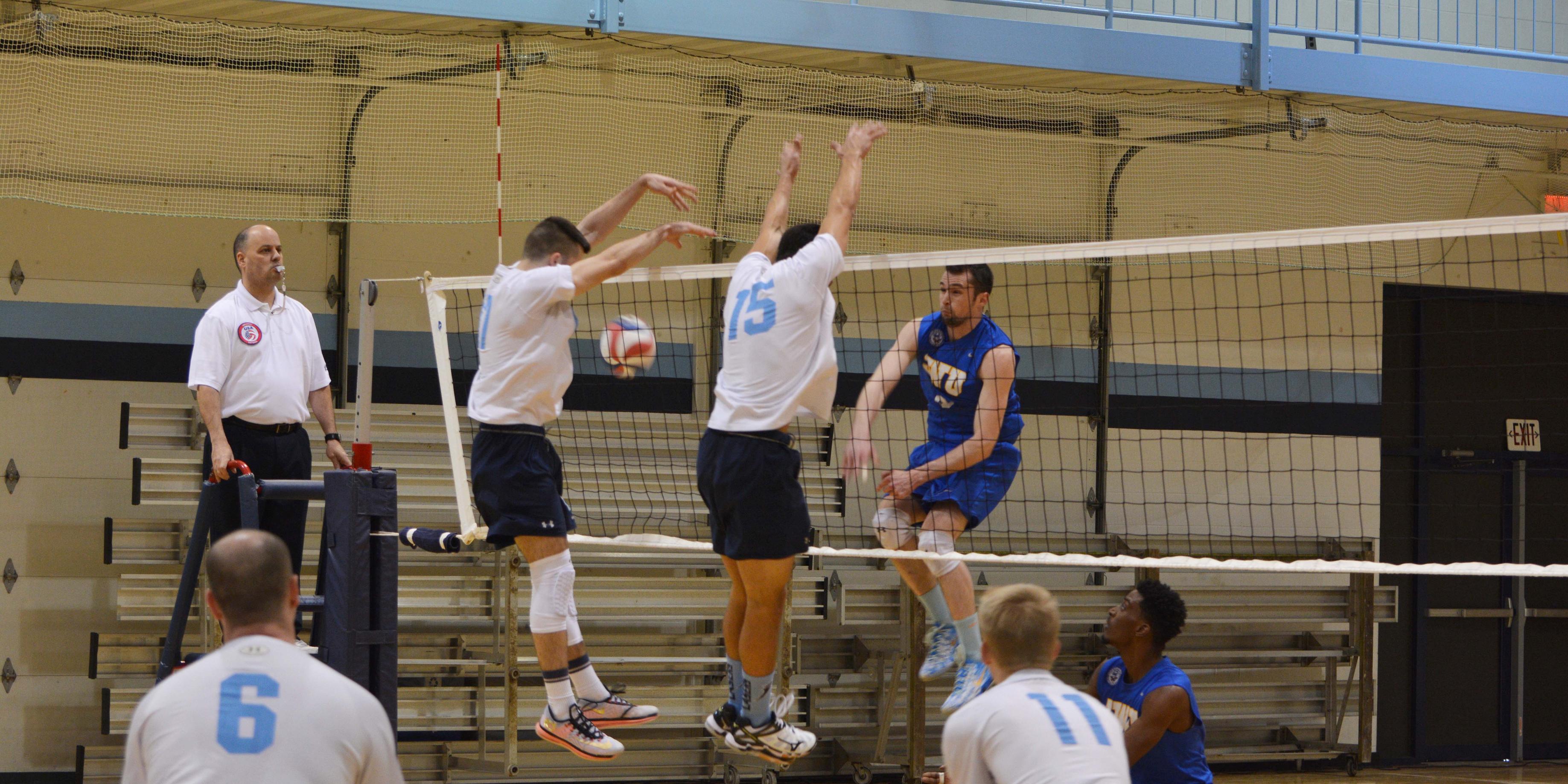 Men’s Volleyball Extends Win Streak to Three with 3-0 Victory over Wildcats