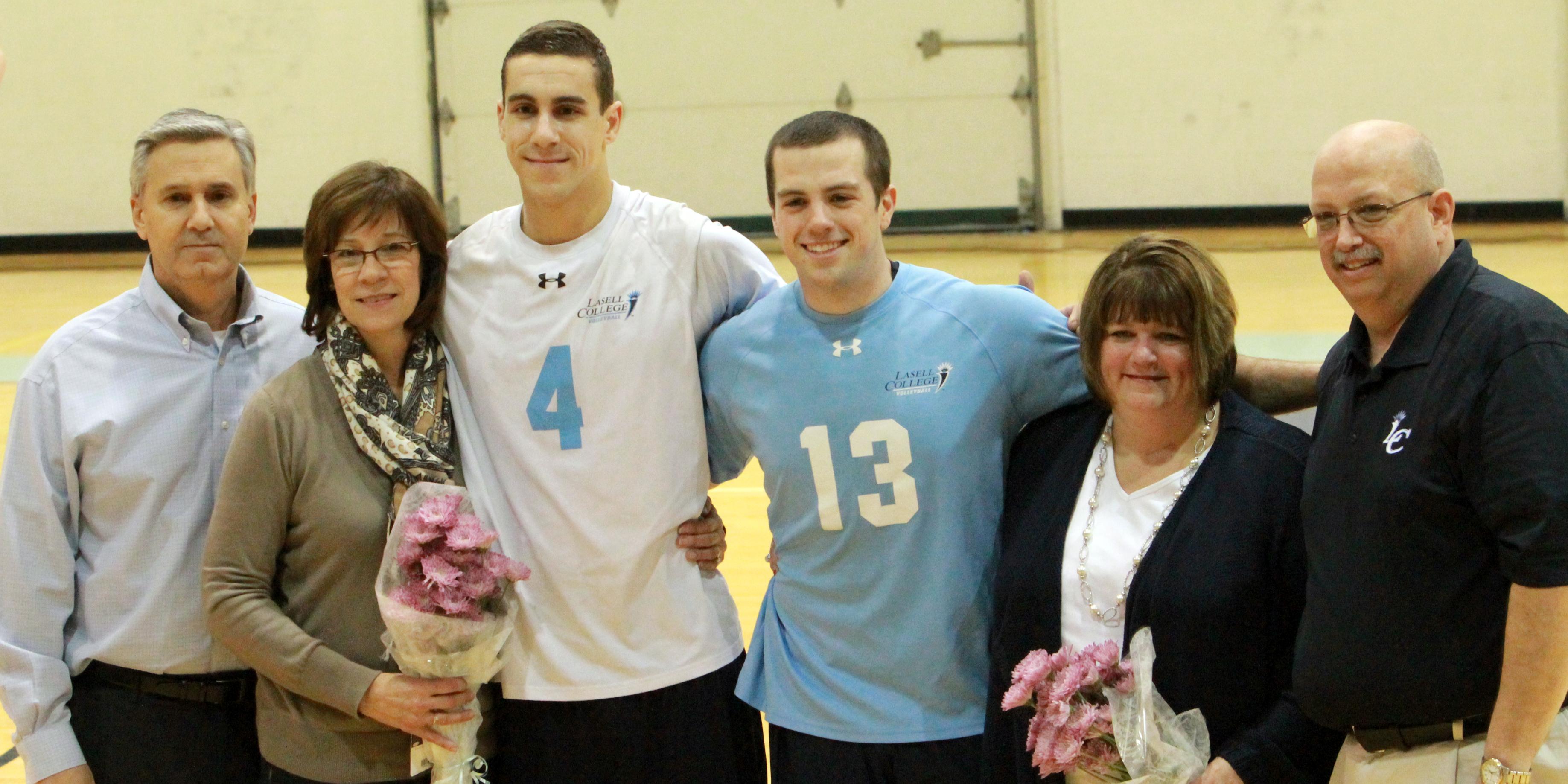 Men's Volleyball Sweeps Emerson on Senior Day