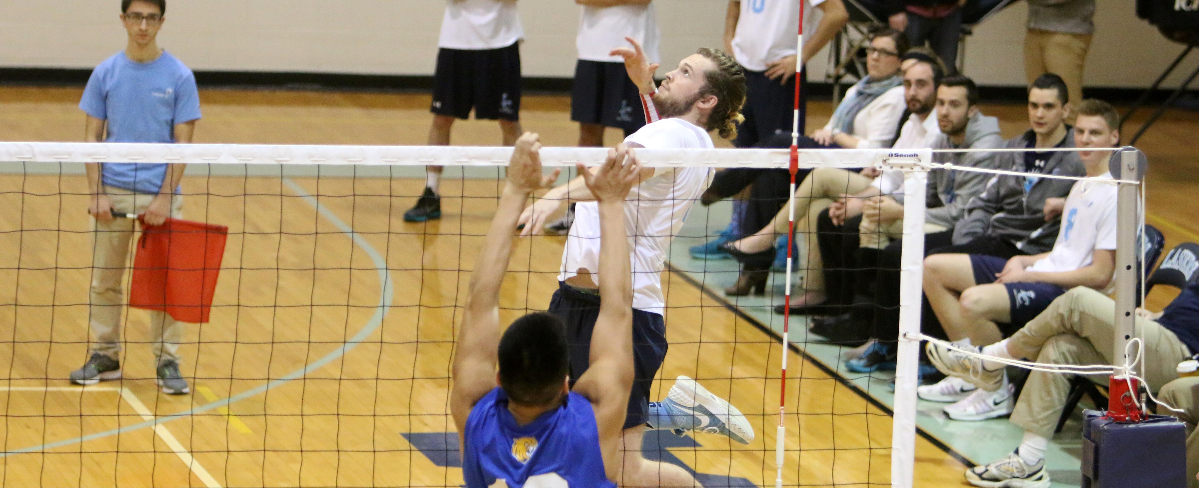 Men's Volleyball Bounces Back with Straight Sweep of Mustangs