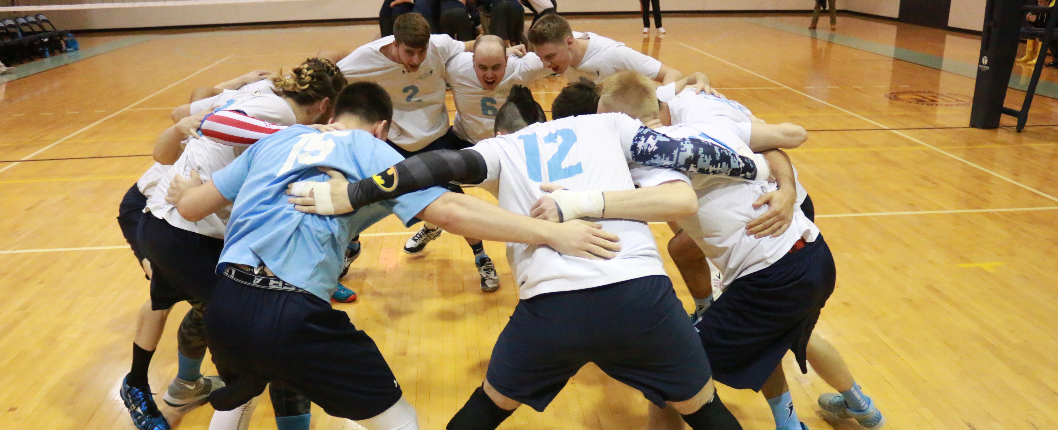 Men's Volleyball Slips Away from Rivier 3-1 in GNAC Semifinal