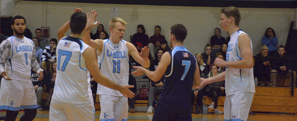 Men's Volleyball Concludes Regular Season with GNAC Tri-Match Sweep