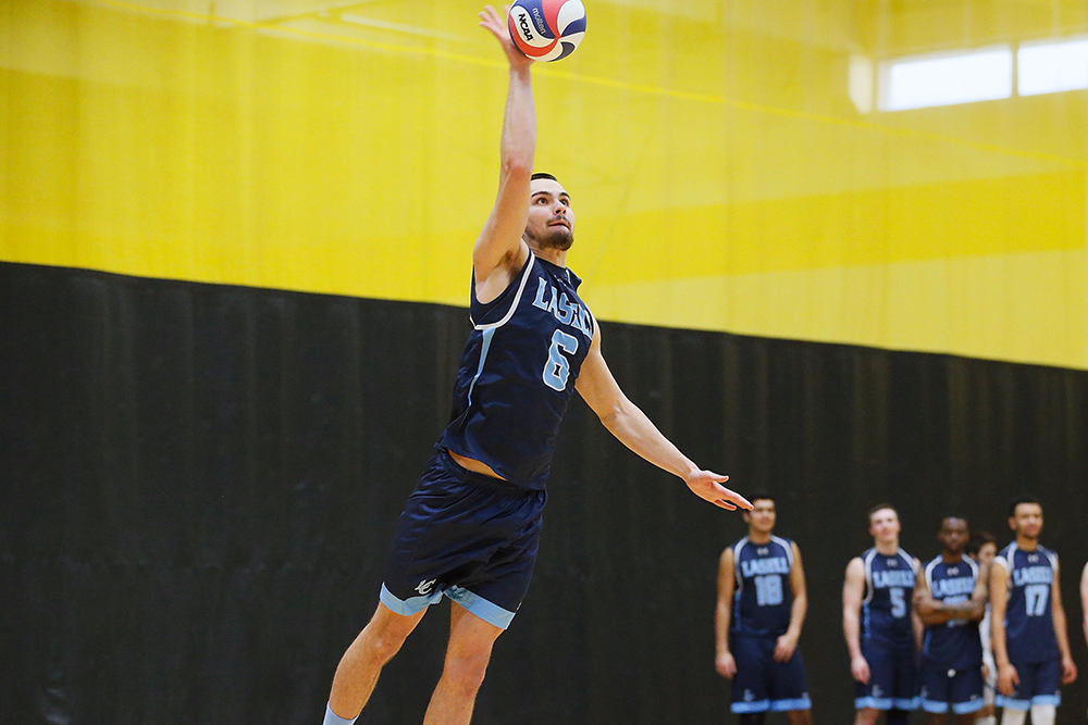 MVB: Lasell drops pair at Wells College Tournament