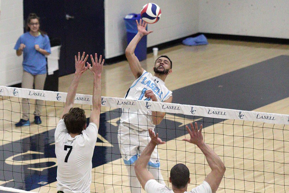 MVB: Lasell powers past Colby-Sawyer for GNAC victory
