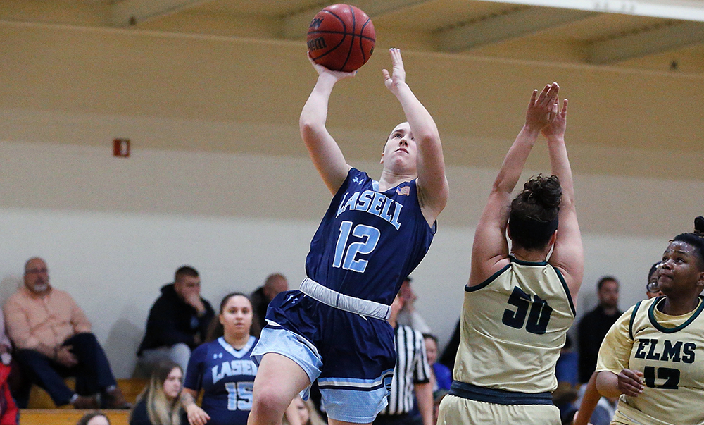 WBK: NVU-Lyndon nips Lasell in semester finale; Montgomery scores career-high 22 for Lasers