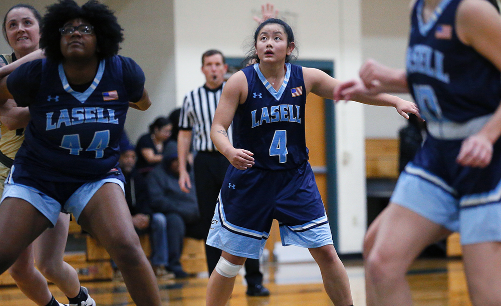 WBK: Lasell rolls past Lesley; Team effort leads to victory for Lasers