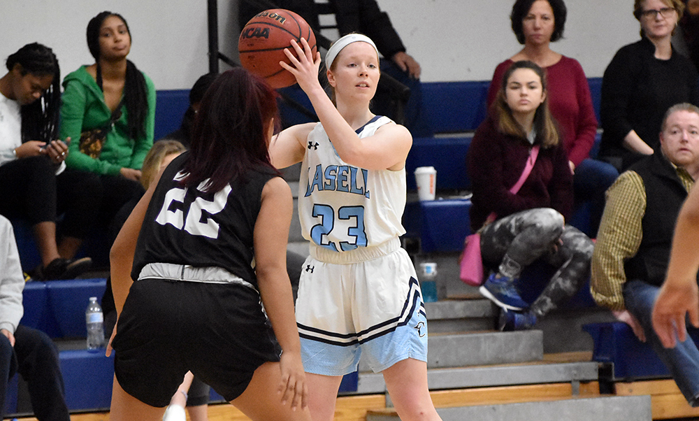 WBK: Lasers roll past CCNY in non-conference game; Montgomery records double-double
