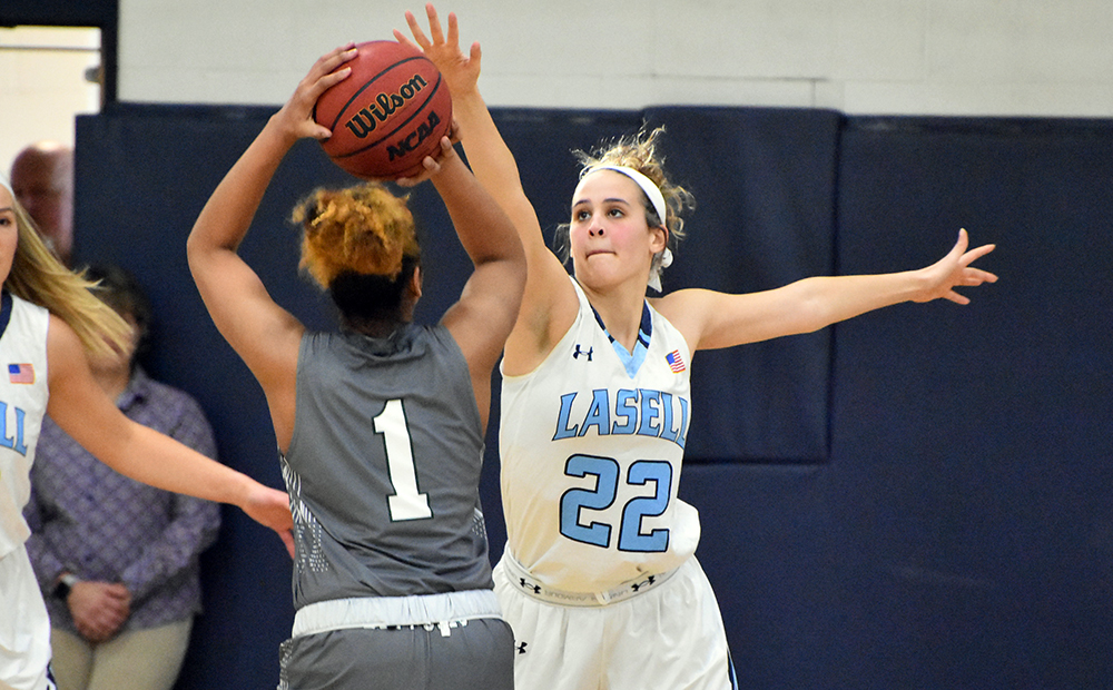 WBK: Lasers fall to Pine Manor; Markland scores 12 points