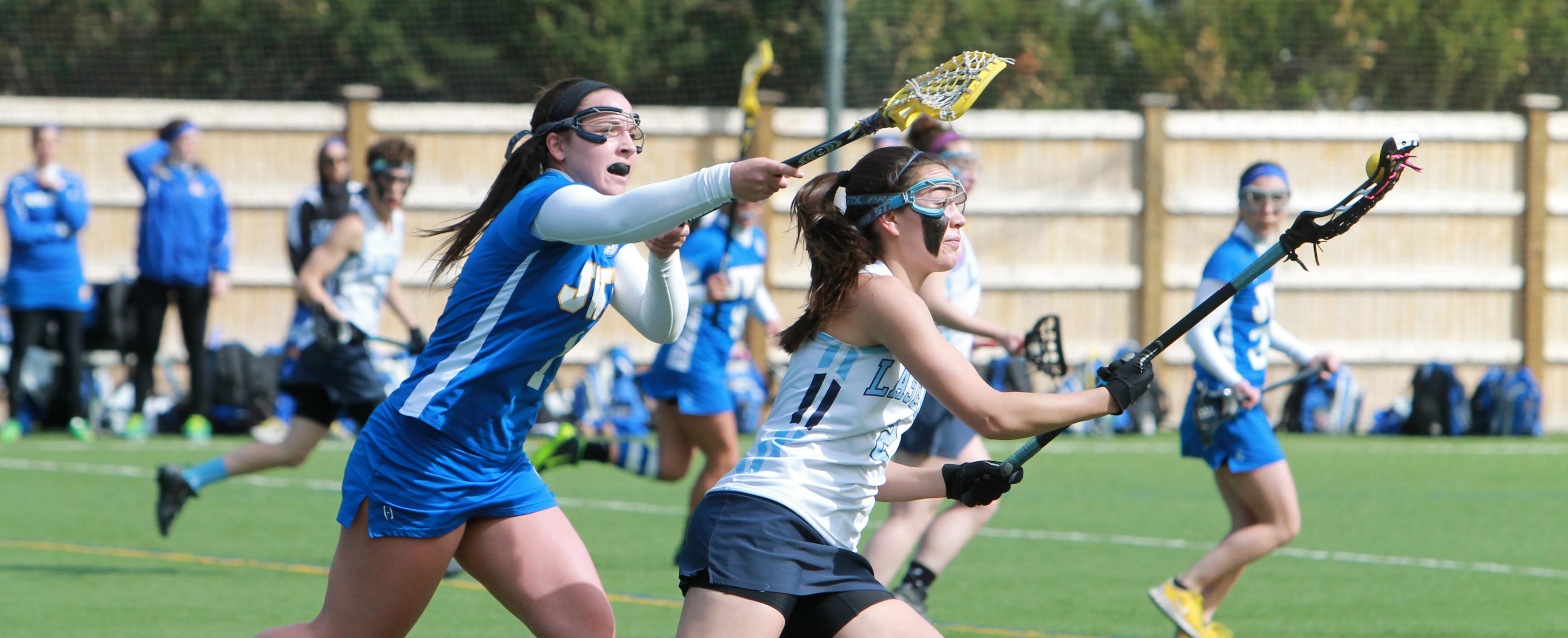 Women's Lacrosse Can't Come Back Against Monks; Fall Short 12-11
