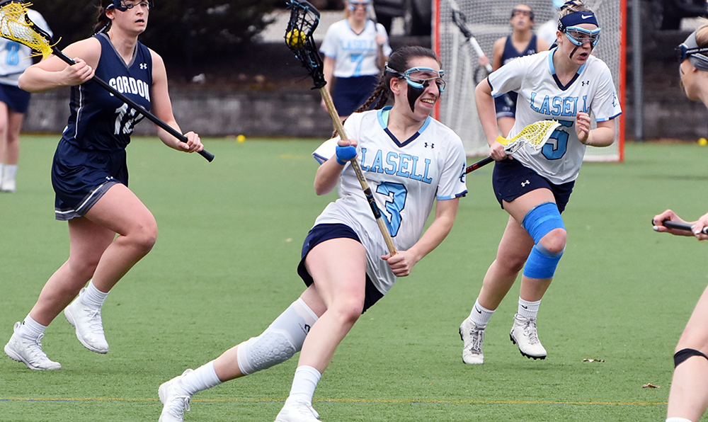 WLX: Lasell powers past Gordon in season opener; McComb records 200th career point for Lasers
