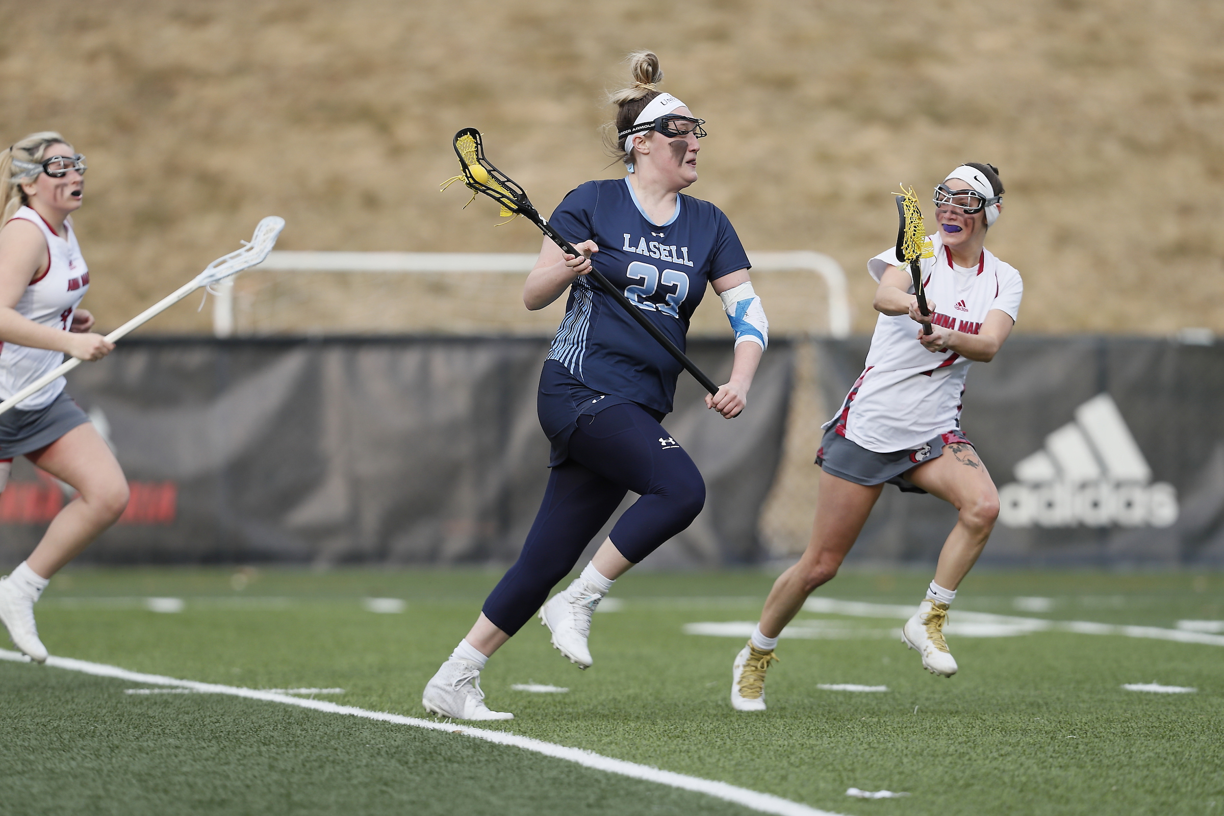 WLax: Kessner's Hat Trick Leads Lasers in Loss