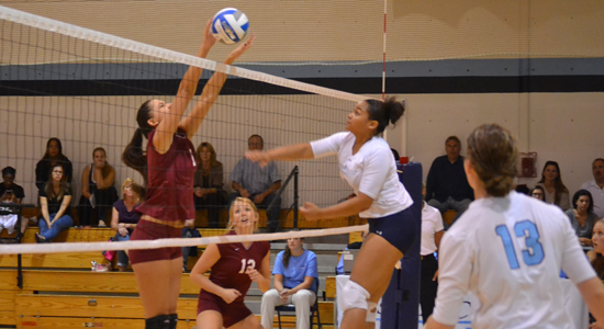 Women's Volleyball Falls in Straight Sets at Rivier in GNAC Quarterfinals