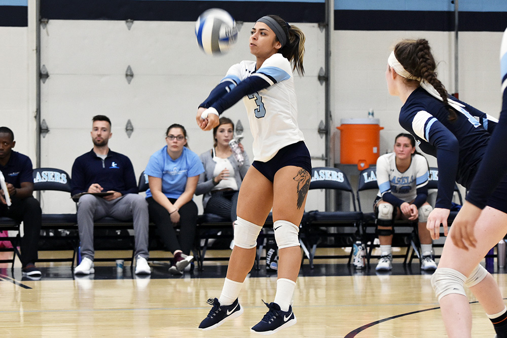 WVB: Lasers fall to Northern Vermont University-Johnson 3-0