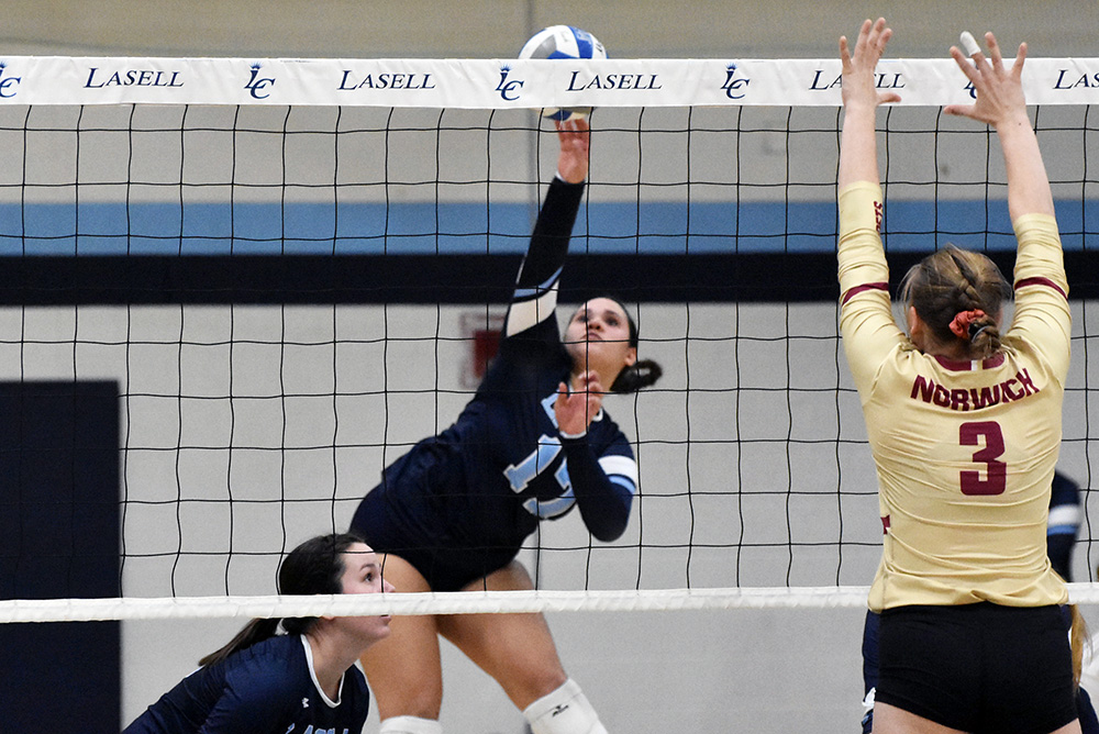 WVB: Lasell drops two conference matches against GNAC powerhouse Rivier and Norwich