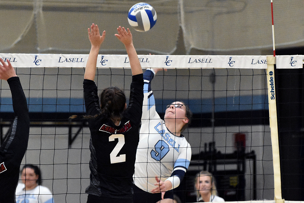 WVB: Lasell drops tri-match at Keene State; Lasers headed to GNAC playoffs on Tuesday