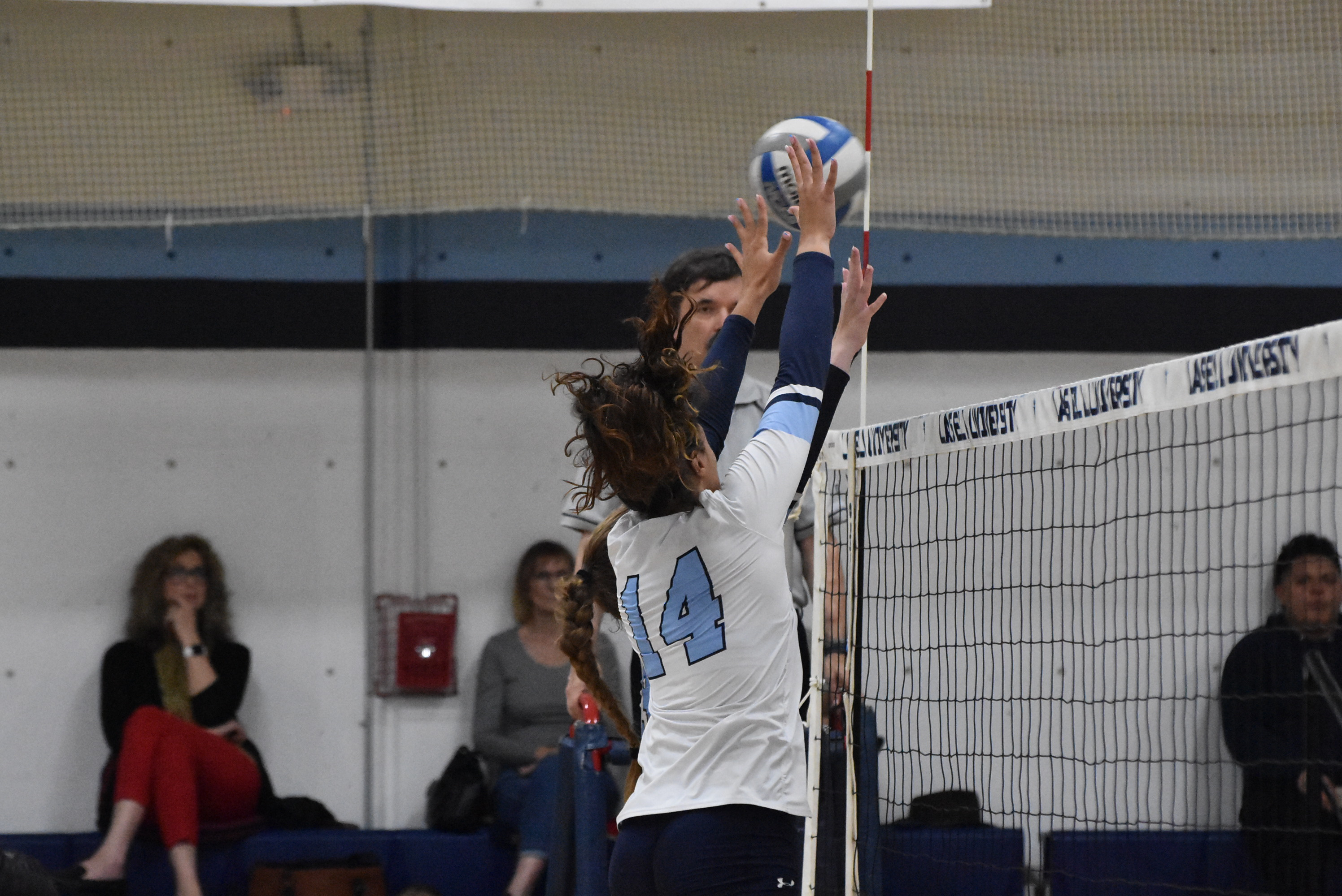 WVB: Lasers remain undefeated in GNAC play with victory over Colby-Sawyer